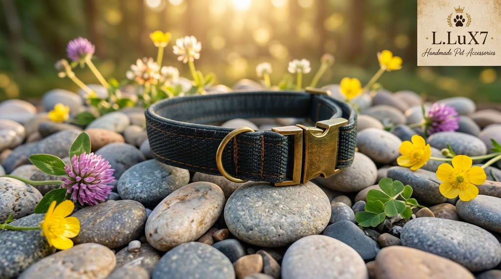 Steckschnallenhalsband Hund  2cm Breit + Personalisierung