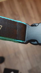 Hundehalsband mit Kunststoffschnalle "Aktiv" + Personalisierung