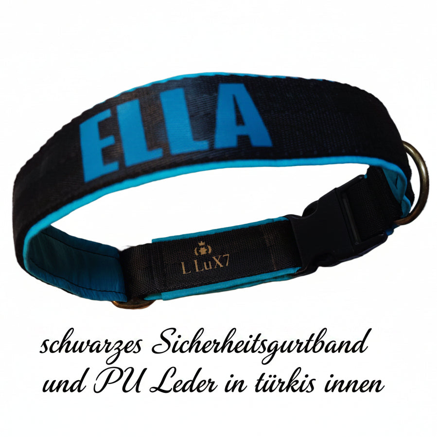 Hundehalsband mit Kunststoffschnalle "Aktiv" + Personalisierung